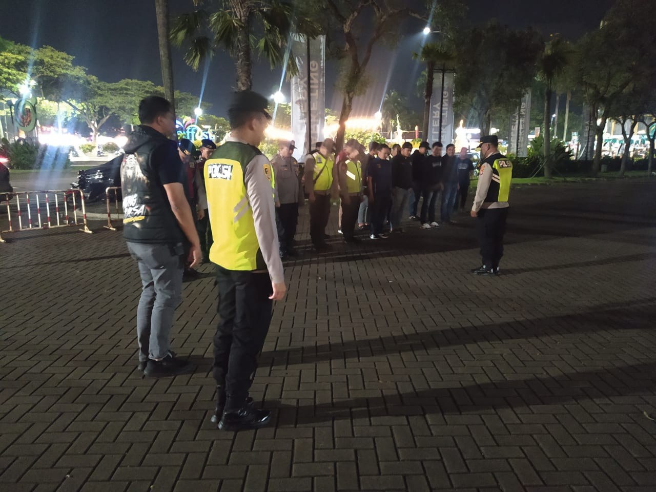 Polsek Cikupa Gelar Apel Patroli Skala Besar Antisipasi Guantibmas di Wilayah Citra Raya