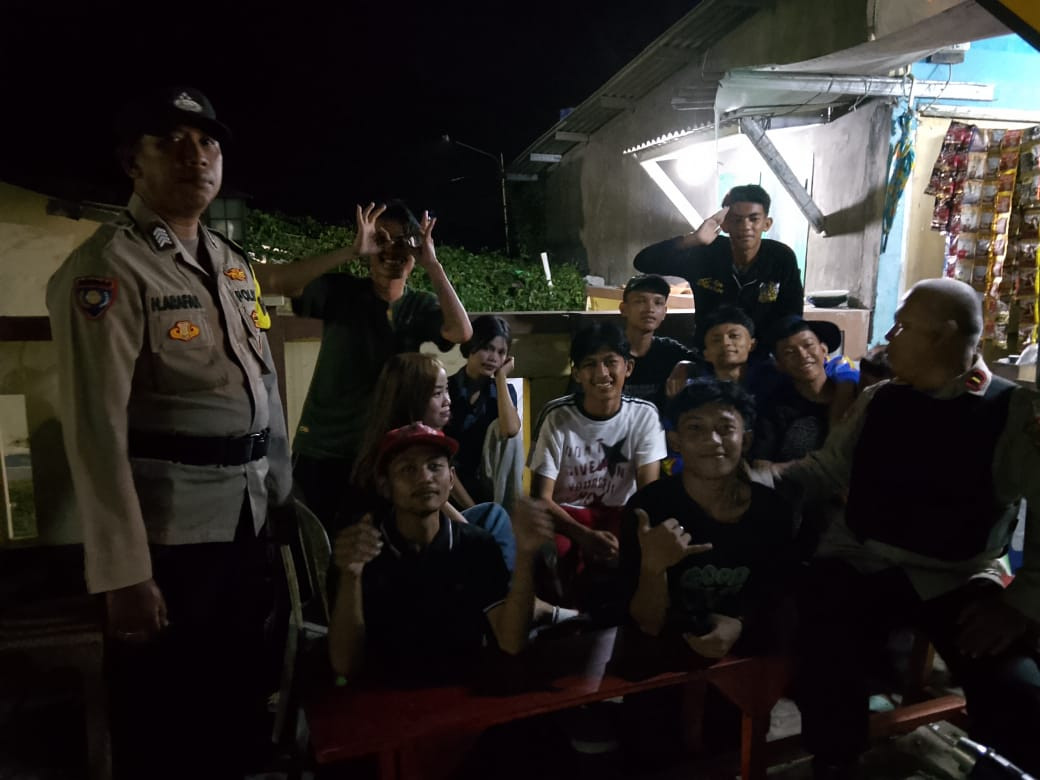 Polsek Kronjo Gelar KRYD Darkum Dini Hari