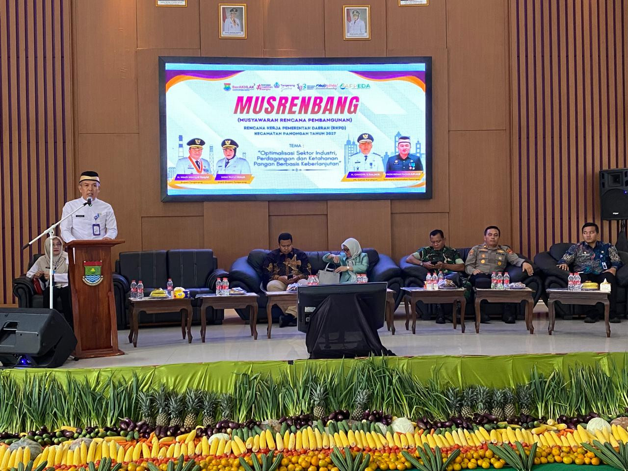 Kapolsek Panongan Hadiri Musrenbang 2027, Polri Dukung Pembangunan Berkelanjutan dan Kamtibmas Kondu